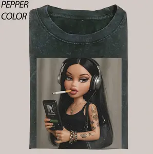 Doll Girl Meme T-shirt, Bratz Quote T-shirt, Meme Tee, Funny T-shirt, Y2K 90s Graphic Shirt, Casual Round Neck, gift for her, him, Womenswear Top