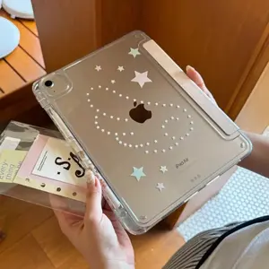A Creative Star Wings Multi-Fold Case for Tablet Protection, Compatible with for Ipad 11 2025, Air 7 2025, 10.9, Air 4-5-6, 10.2, Pro 11, 10Th, 9.7, And 10.5, Featuring Sleep/Wake Functionality