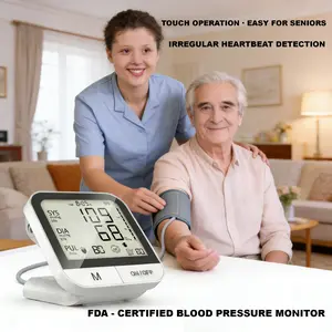 Blood  pressure  monitor one-touch operation large display digital bp machine portable bp monitor tensiometro digital esfigmo manómetro Healthcare Kit
