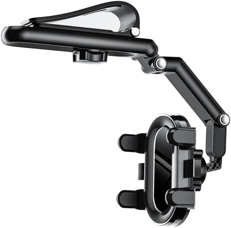 Temvue Car Photography Phone Mount Stabilizer, Universal Cell Phone Car Mount Metal Anti-Shake POV View Navigation Live Streaming Self-Recording & Video Driving