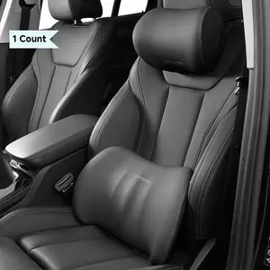 Car Neck Pillow & Lumbar Pillow, Comfortable Soft Car Neck Pillow & Supportive Lumbar Pillow, Car Interior Accessories for Men and Women Gift