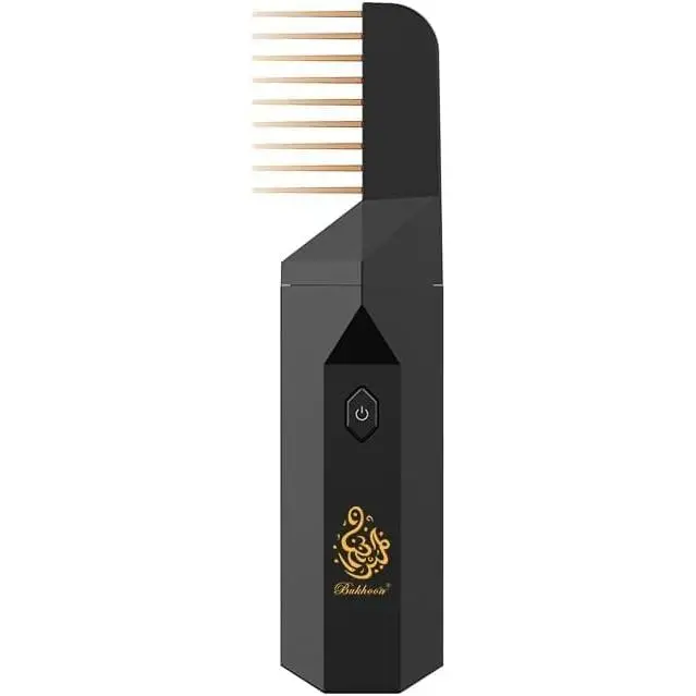 Portable Arabian Rechargeable USB Incense Burner Electric Aromatherapy Machine, Electric Incense Burner Handheld Portable Hair Incense Burner Muslim Ramadan Aroma Diffuser for Car and Home
