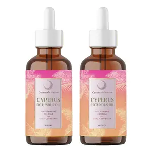 Beauty Natural ingredients of Cyperus oil, rosehip oil, and vanilla extract, used for gentle, non-irritating natural permanent hair removal lotion, creating smooth and silky skin, body care 60ml/2oz