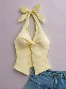 Fashionable, Elegant, Versatile, Sexy Women's Minimalist Sleeveless Vest Tops