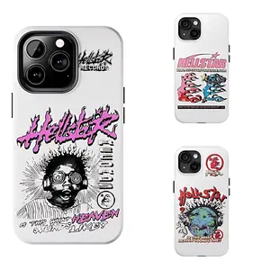 Hell Star Tough Phone Case – Ultimate Rugged Protection for Your Phone |   Suitable for iPhone 17/16/15/14/13/12/11 Pro Max/Plusand Samsung Galaxy S23-25, shock-absorbing, anti-drop protective case, lightweight, new fashion trend design tiktokshopspringgl