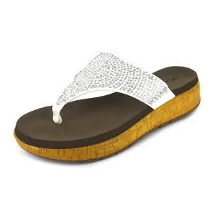 Corkys Sandal Rowley- White/Silver