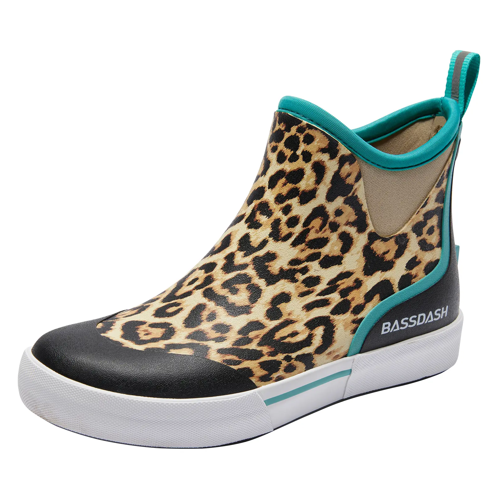 MELLOW MORNINGS  Womens 4.5" Waterproof Deck Ankle Rain Boots Anti-Slip Neoprene Rubber Garden Fishing Boots Walking Shoes