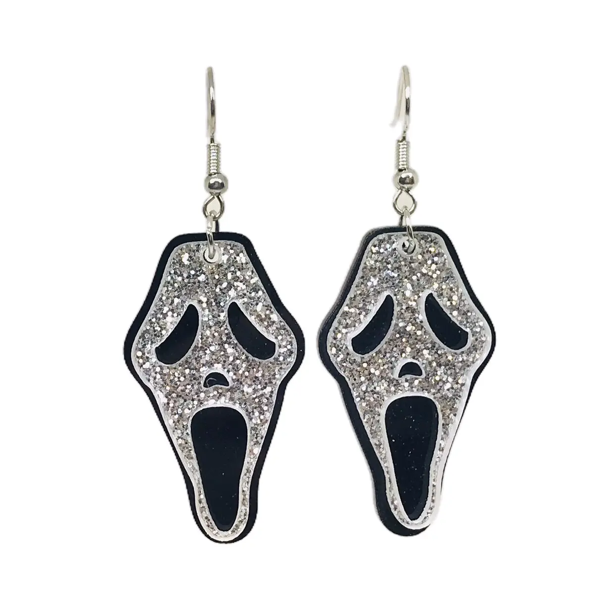 Ghost face horror earrings Halloween Ghost face horror earrings Halloween