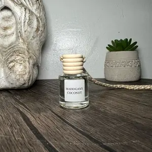 MAHOGANY COCONUT CAR AIR FRESHENER