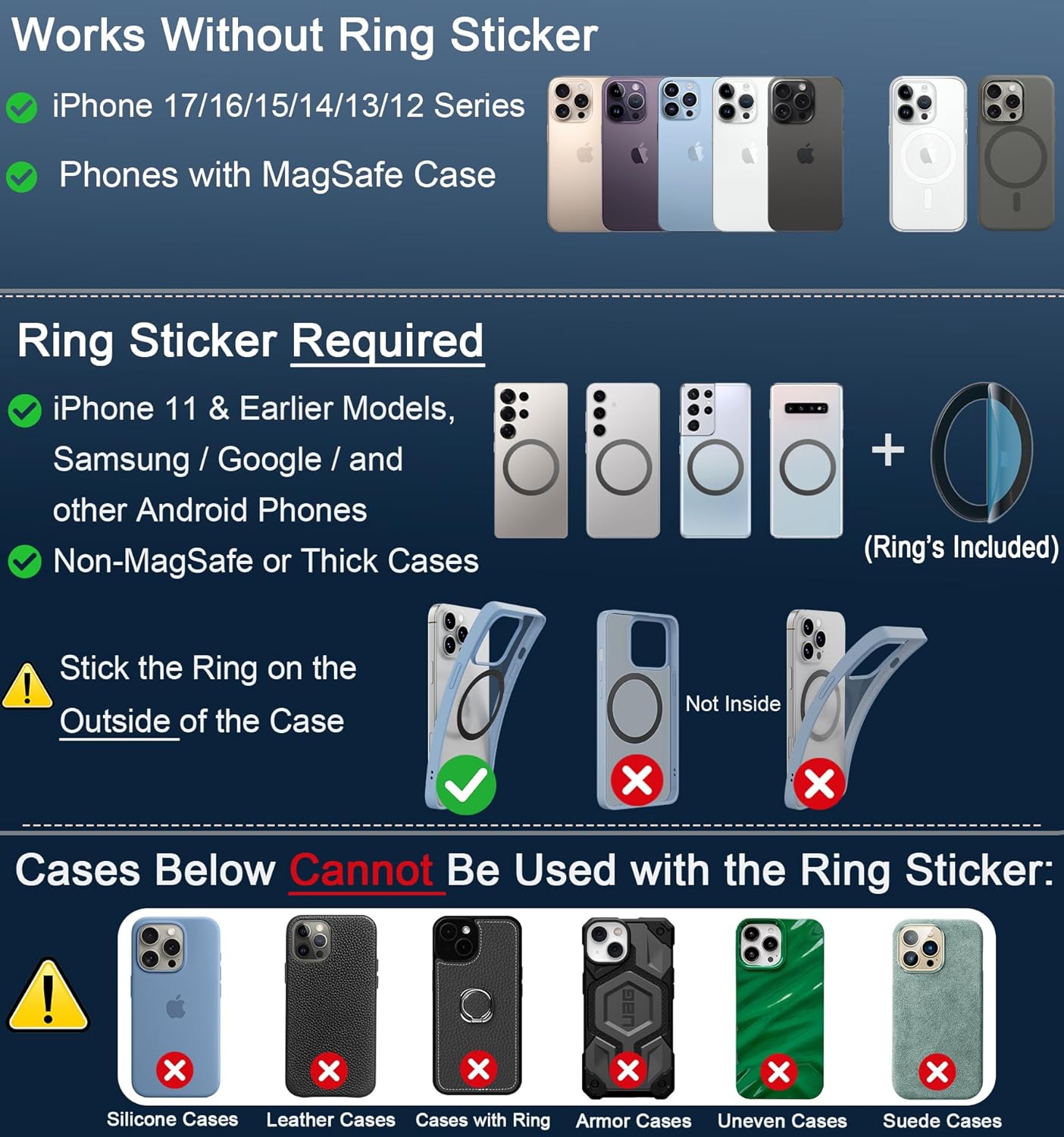 【FathersDayGift】Guccqueen 2.0 Foldable Magnetic Car Phone Mount - 20 N52 Magnets, Vacuum Suction Cup with Heat-Resistant Nano-Adhesive Base for MagSafe Phones, Cars, Tools And Gadgets 【FathersDayGift】Guccqueen 2.0 Foldable Magnetic Car Phone Mount - 20 N52 Magnets, Vacuum Suction Cup with Heat-Resistant Nano-Adhesive Base for MagSafe Phones, Cars, Tools And Gadgets