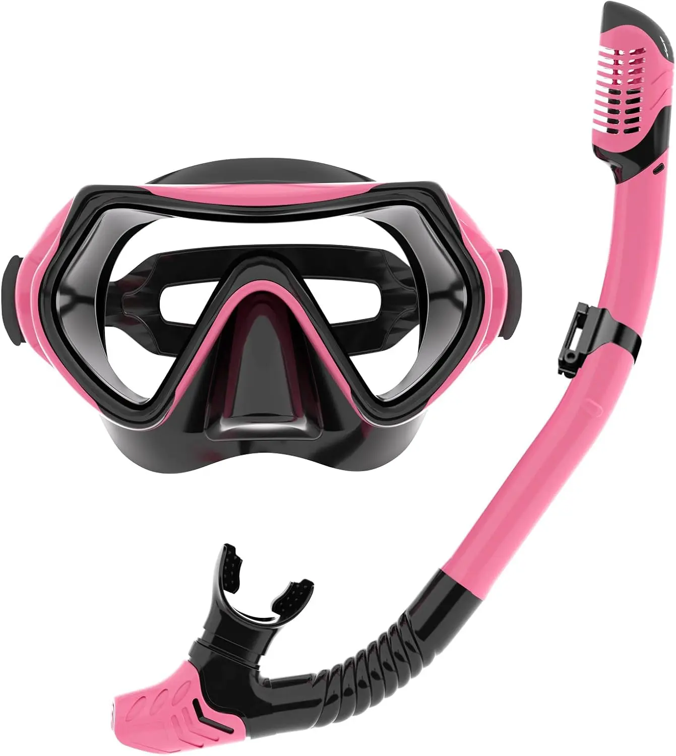 JRing Snorkeling Gear for Adults, Snorkel Mask with Top Dry Valve - Panoramic View Anti-Leak and Anti-Fog for Snorkeling, Scuba Diving, Freediving & Swimming for Men Women, also available as swimming goggles and snorkel,summerwins,bathingsuitwomenset