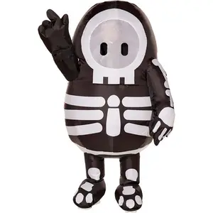Kid's Inflatable Fall Guys Skeleton Costume