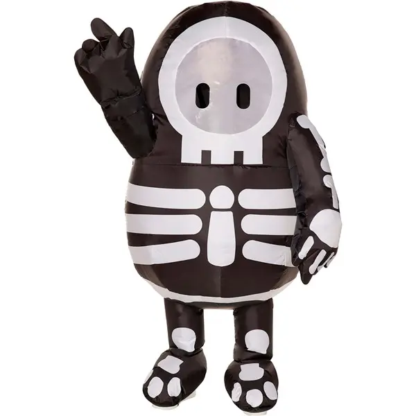 Kid's Inflatable Fall Guys Skeleton Costume
