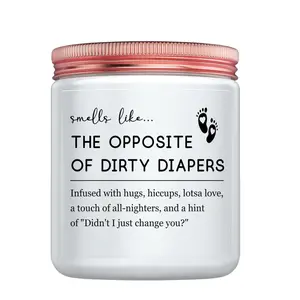 New Mom Gifts for Women After Birth, First Time Newborn New Baby Candle Mothers Day Christmas Gift