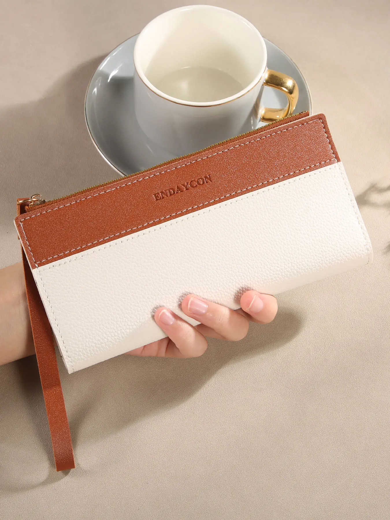 Women's Fashion Colorblock Wallet, Fashionable Wallet, Stylish Wallet, Wallet Purse, Long Tassel Design, Multi-Card Slots, Coin Holder, Perfect for Dates and Shopping
