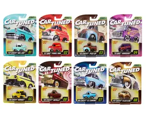 CarTuned 1:64 Series 4 Mainline Assortment of 8 Styles 2025 Diecast 8pc Car Set