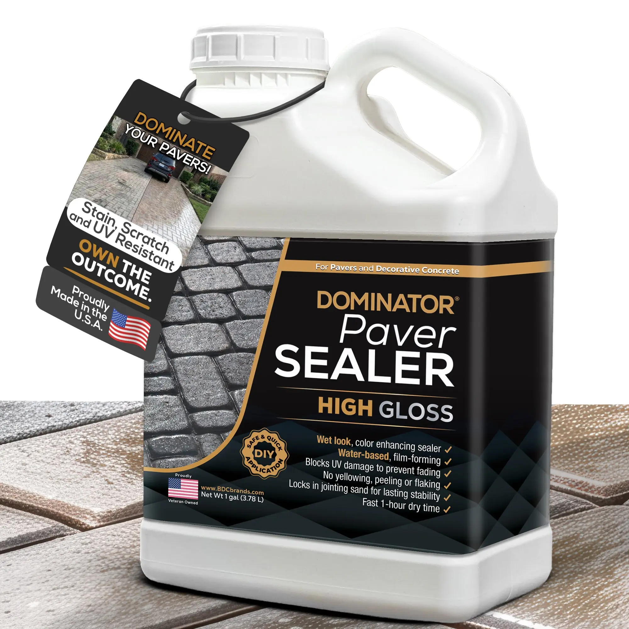 DOMINATOR® High Gloss Paver Sealer