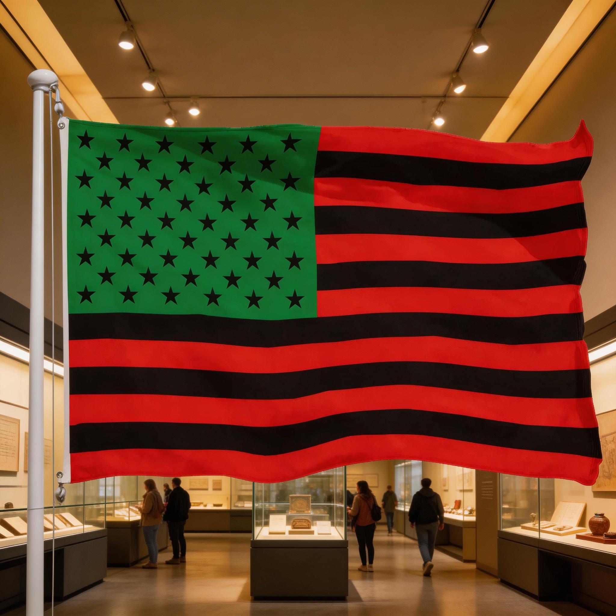 Afro American Black Liberation BLM Flag| 3x5 Ft| LiteWeave Pro Series Printed 150D Polyester| Indoor/Outdoor, Vibrant Colors, Brass Grommets, Thicker and More Durable Than 100D 75D Polyester