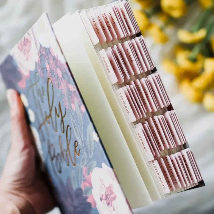 Bible Tabs | Matte, Flexible, Blush Color