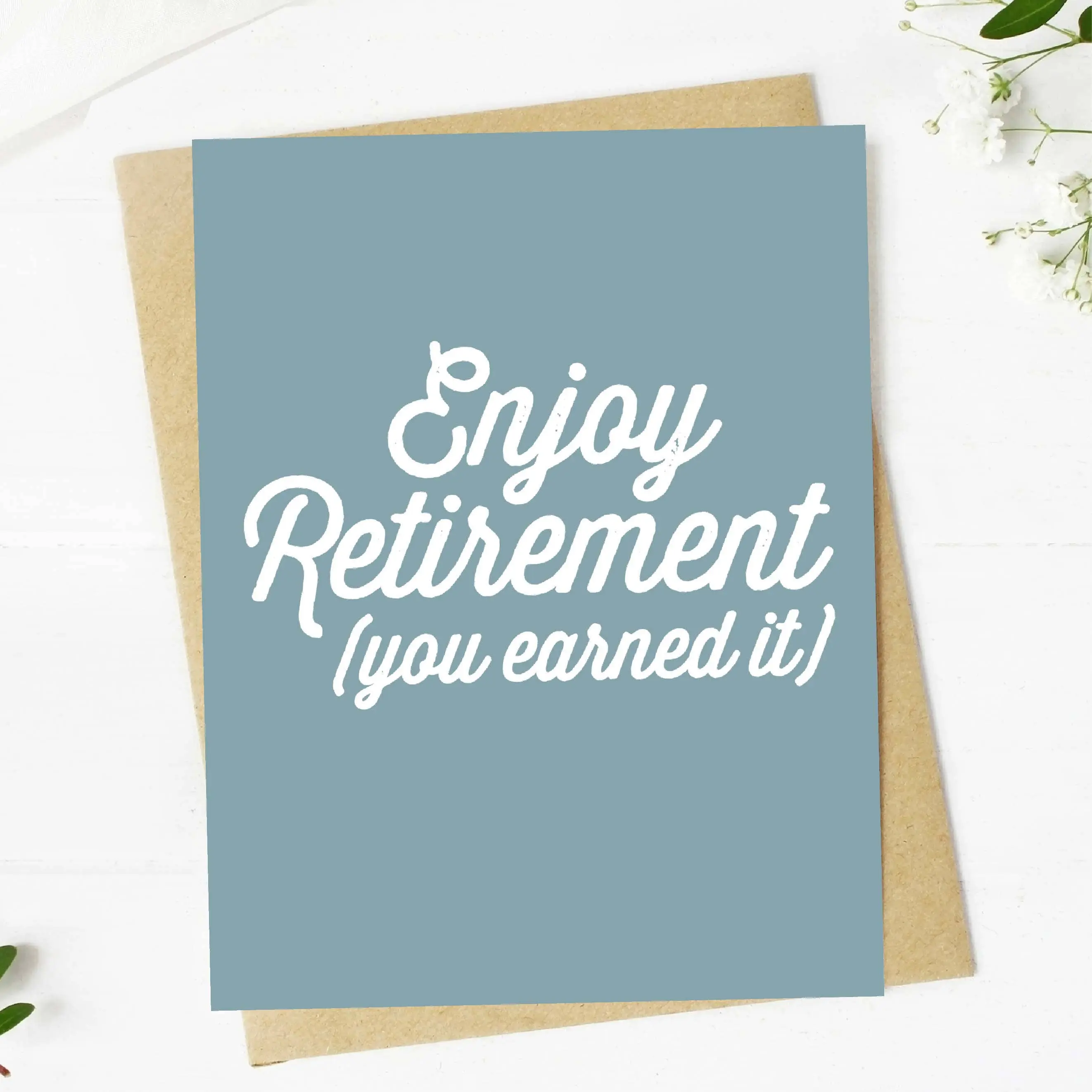Enjoy Retirement Greeting Card