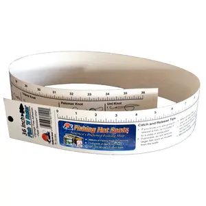Fish N' Ruler - 36 Inch Fish Heat Spots Tape for Catch and Release in Fishing Hot Spots