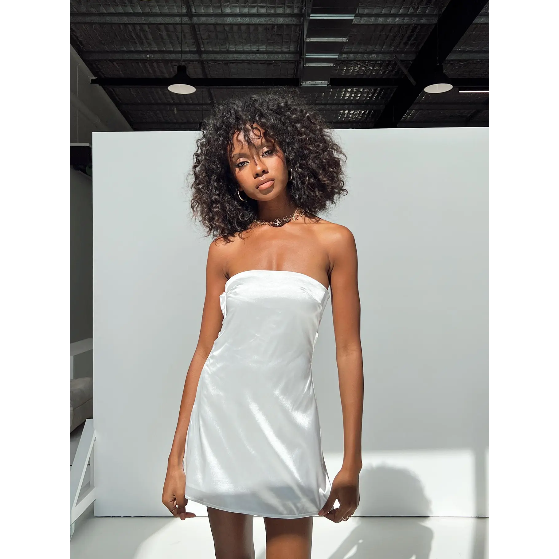 Shaya Strapless Mini Dress White - TikTok Shop Shaya Strapless Mini Dress White - TikTok Shop