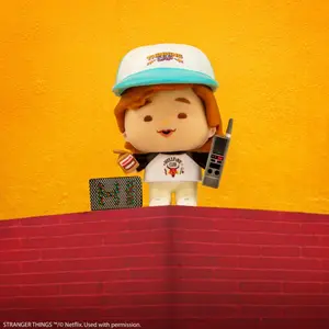 Stranger Things Gomee Eraser Figures, Officially Licensed Collectible Items, Buildable Toys Featuring Eleven & Dustin, Perfect Gift