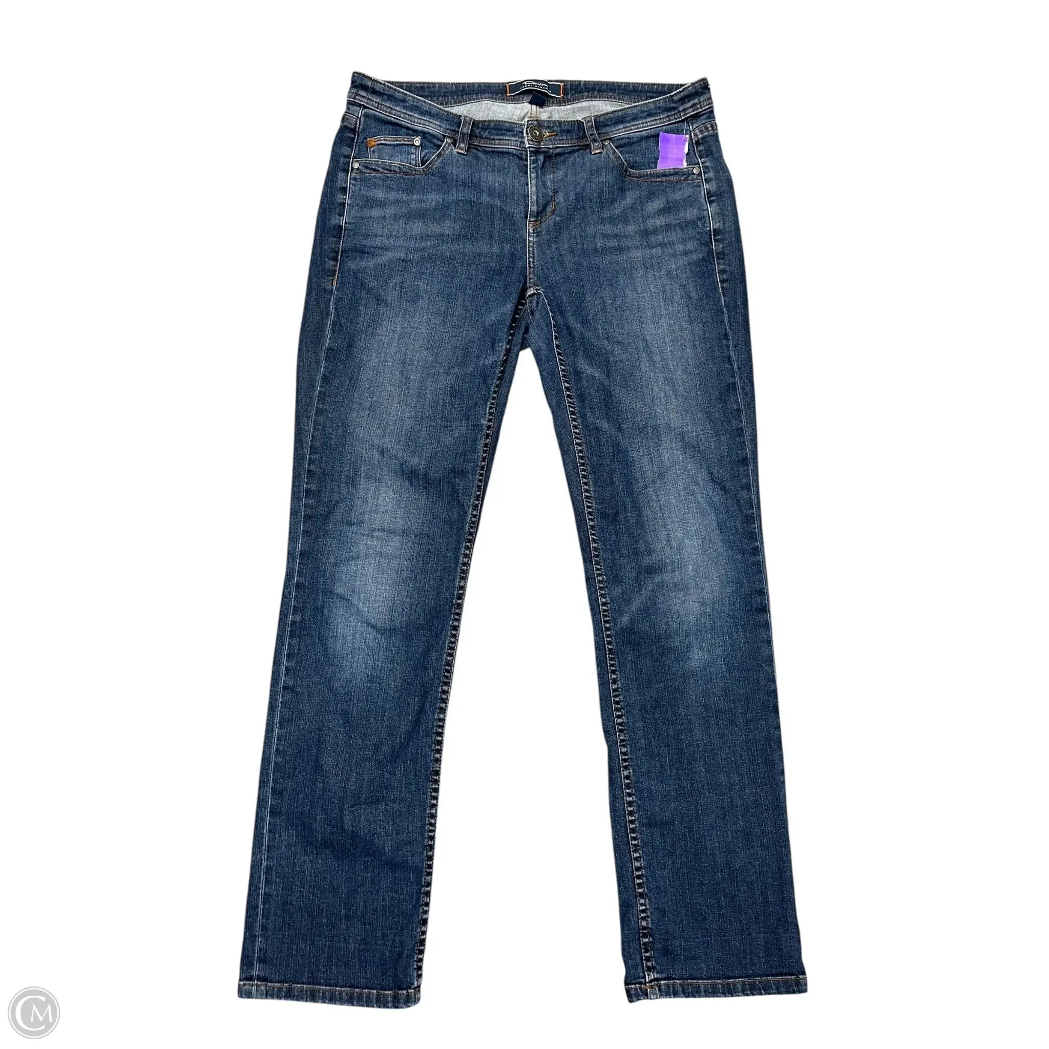 Jeans Straight By Tommy Bahama In Blue Denim, Size: 8