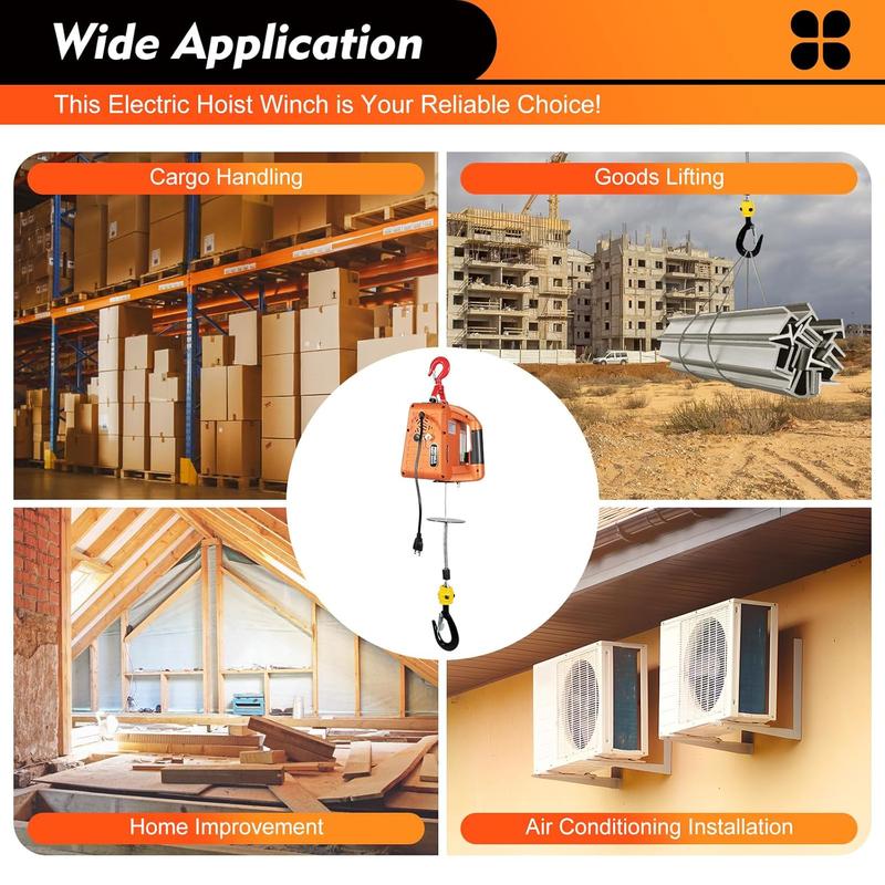 Attic Pro Utility Lift 2300LBS Electric Hoist Winch - Portable Power ...