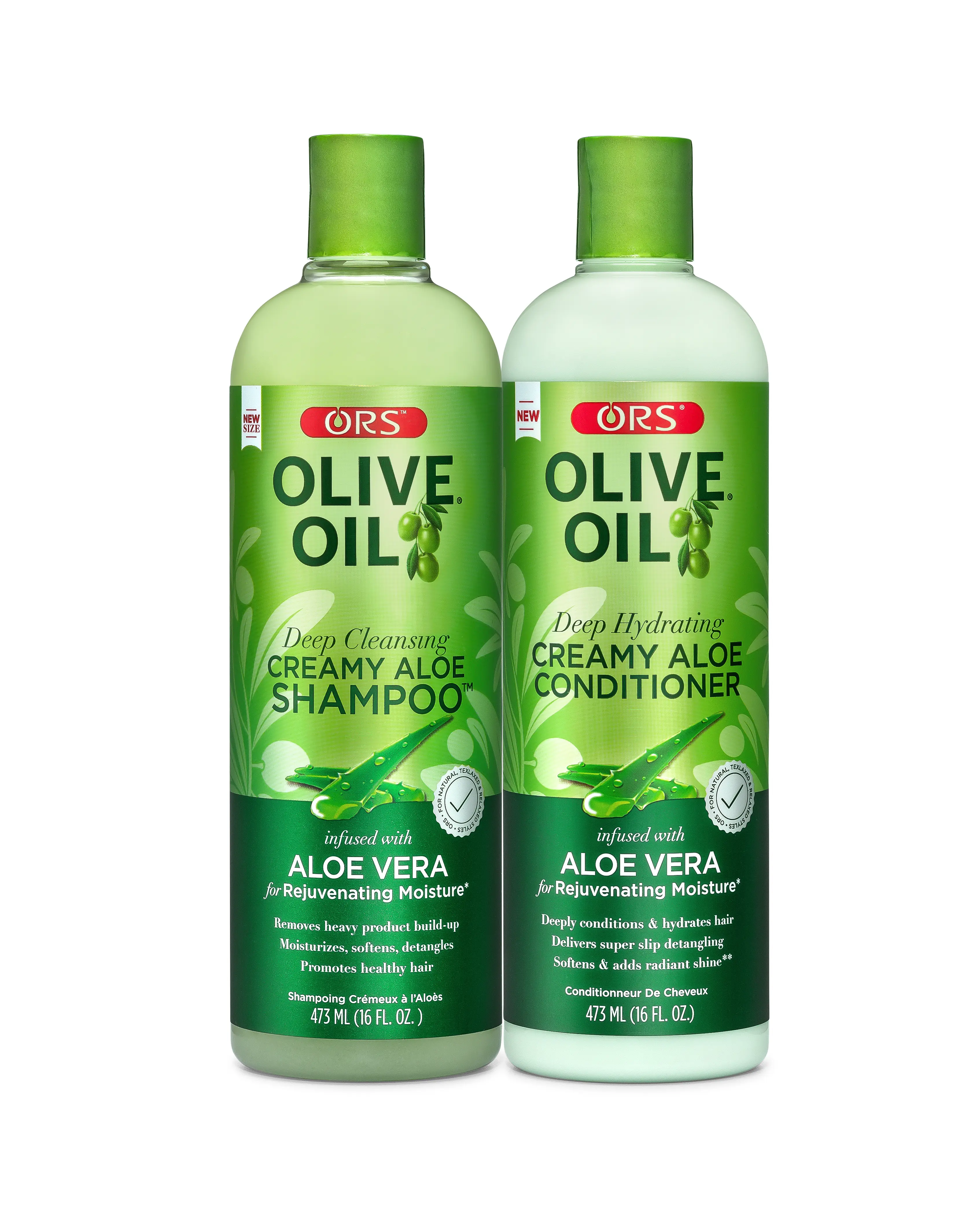 ORS Olive Oil Creamy Aloe Shampoo & Conditioner - Bundle