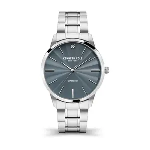 Kenneth Cole New York Men's 3-Hand Blue Dial Br acelet Watch Kenneth Cole New York Men's 3-Hand Blue Dial Br acelet Watch