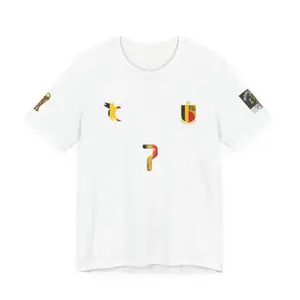 De Bruyne 7 Jersey Tee | Belgium soccer number 7 shirt