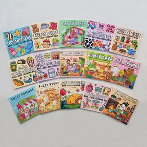 Top 15 Bold & Easy Coloring Books for Adults Teens and Kids Showcasing Adorable Bold and Simple Designs Compact 8.5 x 8.5-inch Size High-Quality Prints,perfect gift for every occasion