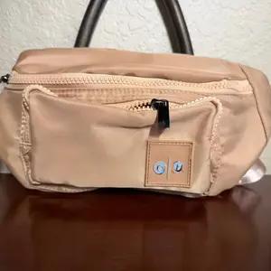 Beige Nylon Bumbag