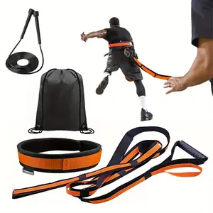 4pcs Set - Explosive Power Resistance Bands Speed Training Kit with Quick-Release Pull Rope for Agile Sprinting Folding Scooter Smart App