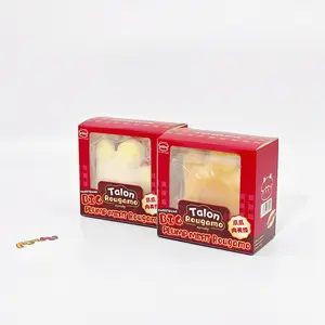 MHM Squishy Series Mini Glove Bread Soft, Slow-Bouncing Stress-Relieving Simulated Sticky Food