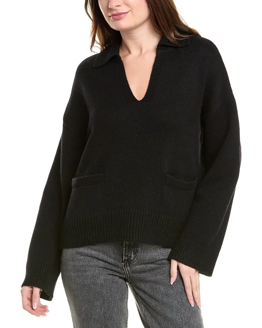 rag & bone Danica Wool & Cashmere-Blend Polo Sweater