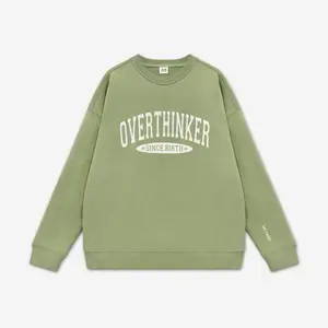 Overthinker Since Birth Crewneck Sweatshirt DRG,
