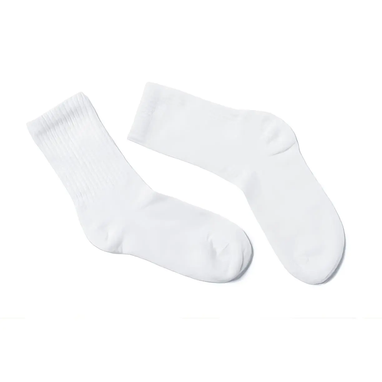 White Crew Socks - Comfortable and Durable for Everyday Wear