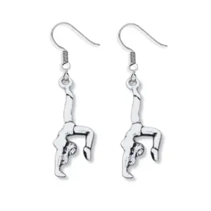 Girls Gymnastics Earrings - Backbend