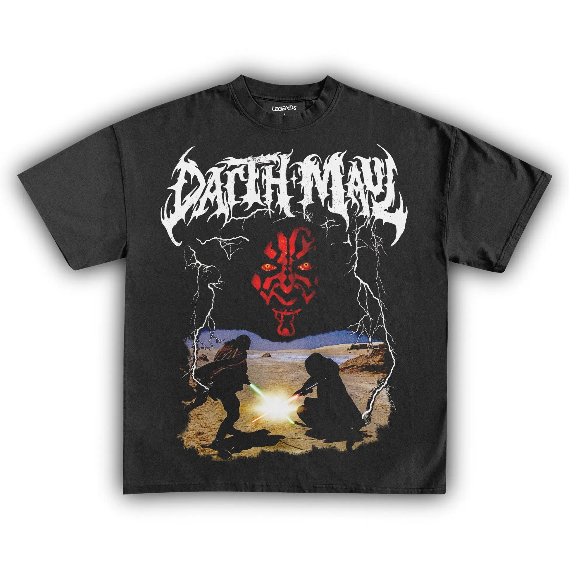 VINTAGE DARTH MAUL SITH LORD T-SHIRT, GIFT FOR FANS