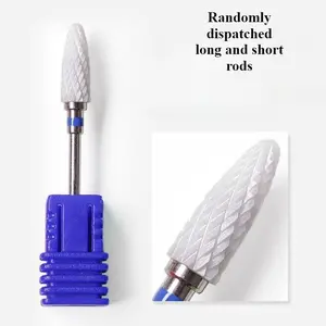 Nail polishing head, milling cutter head, nail drill bit for removing nail polish, suitable for nail art machines, nail art tools, accessories and nail files, Nail Care Tool