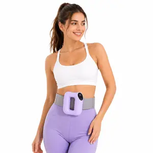 Rechargeable Vibrating Waist Massager Belt, Portable Adjustable Body Massage Belt for Belly, Legs, Arms & Waist, Home Fitness Relaxation Tool