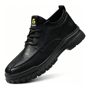 GUSAYEX Men’s & Women’s Closed Non-Slip Worker Safety Footwear - Lightweight, Comfortable, Waterproof, Durable, Breathable, Indestructible Work Shoes for Food Service,summervibes