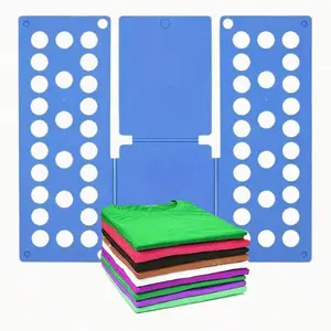 Shirt Folding Board, 1 Count T-shirt Folding Board, Clothes Folding Board, Plastic Laundry Folder, Household Storage Tool for Home Dormitory Laundry Room, Laundry Products