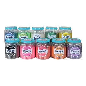 Kaplan Early Learning Kaplan Dough Custom Colors Set - 10 Non-Toxic 3.5lb Containers for Creative Play - Ideal for Molding, Stamping, and Rolling - Safe, Pliable Play Dough for Toddlers/Kids, Ages 2+