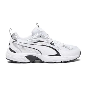 PUMA Mens Milenio Tech Lace Up Sneakers Shoes Casual - White