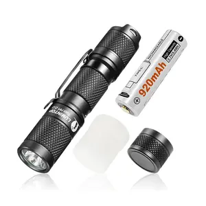 LUMINTOP Tool AA 3.0 EDC Flashlight, 900 Lumens AA EDC Flashlight with Magnetic Tail and 920mah Rechargeable Battery, 5 Modes with Mode Memory, Waterproof Tor