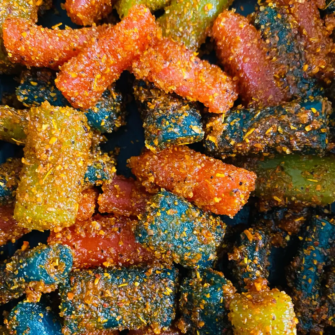 Spicy Sour Straws Spicy Sour Straws