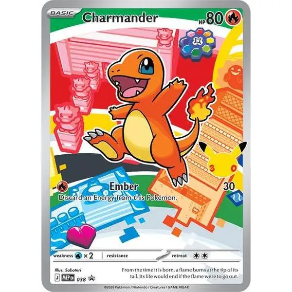 Charmander 38 — Mega Evolution Promo — Holo
